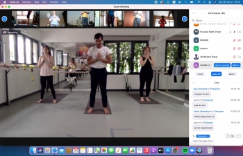 Virtual yoga session by Mr. Praveen Bisht (26th June)